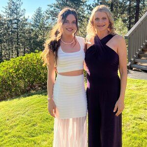 Alexis Emille Crop Top in White